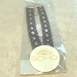 🔴 90’s Style Black Choker